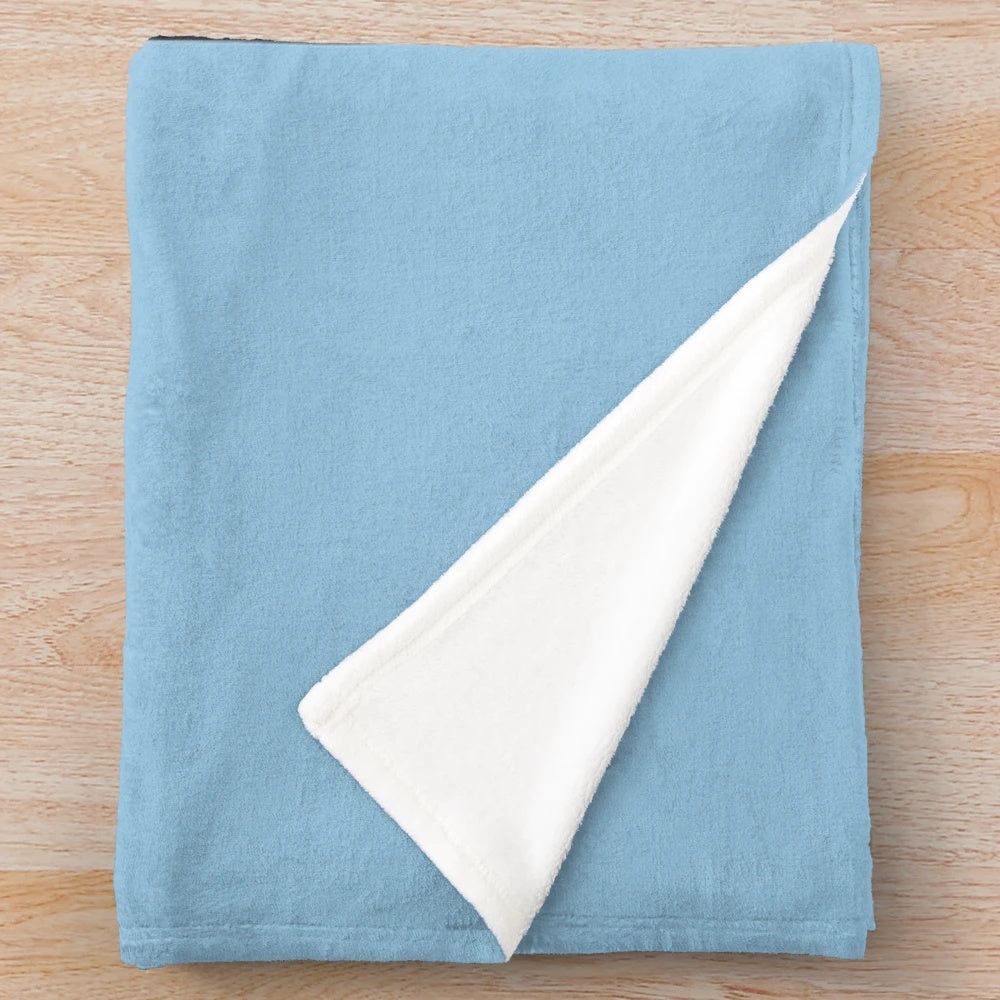 Peanut butter colored plush blanket with a cozy, soft texture