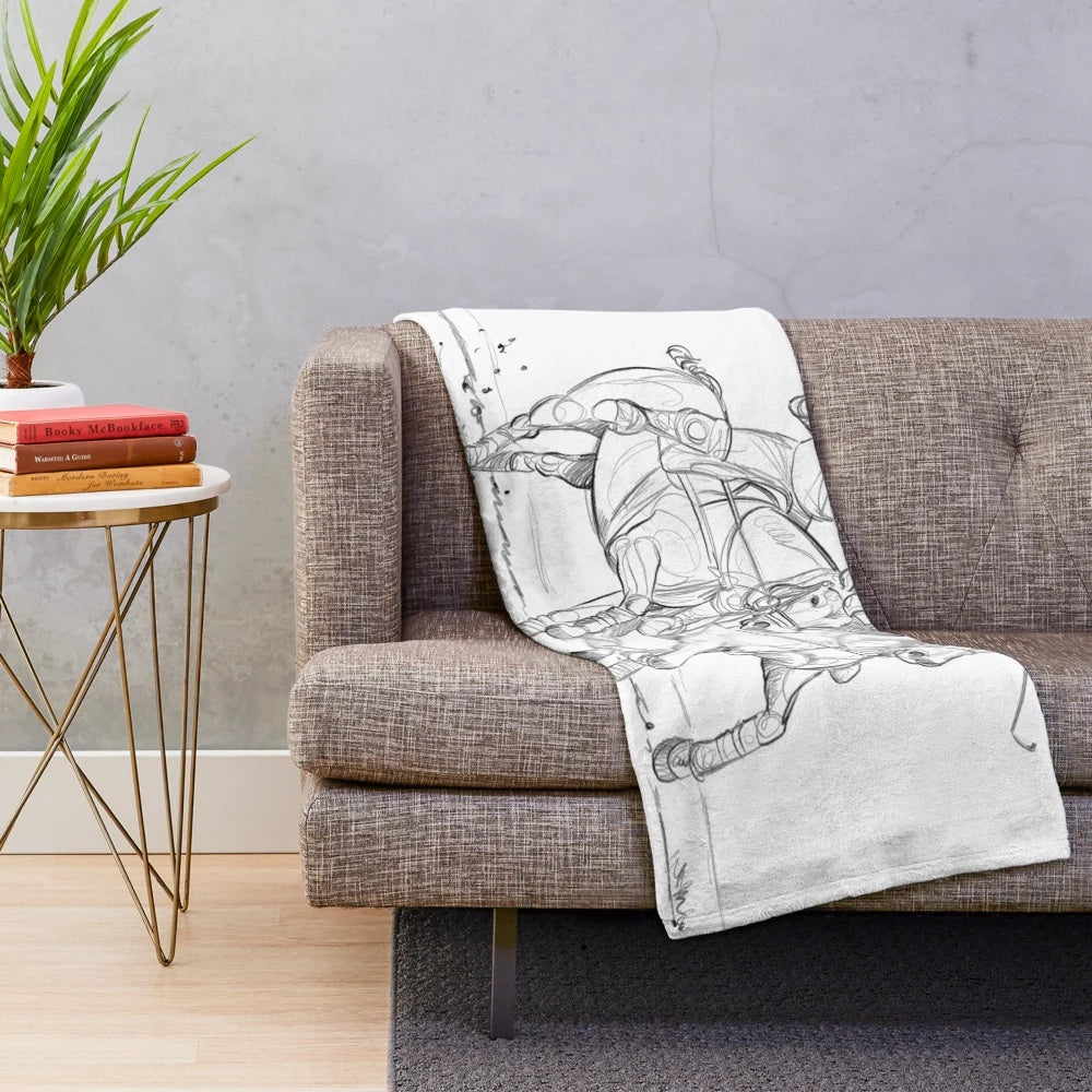 Polo Pursuit Plush Blanket - Soft and Cozy Plush Blanket for Horse Lovers and Sports Fans