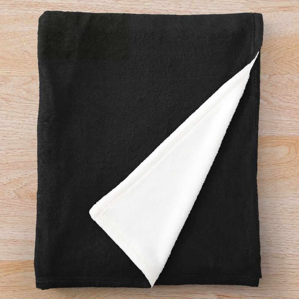 Drake-inspired plush blanket featuring artist's graphic design