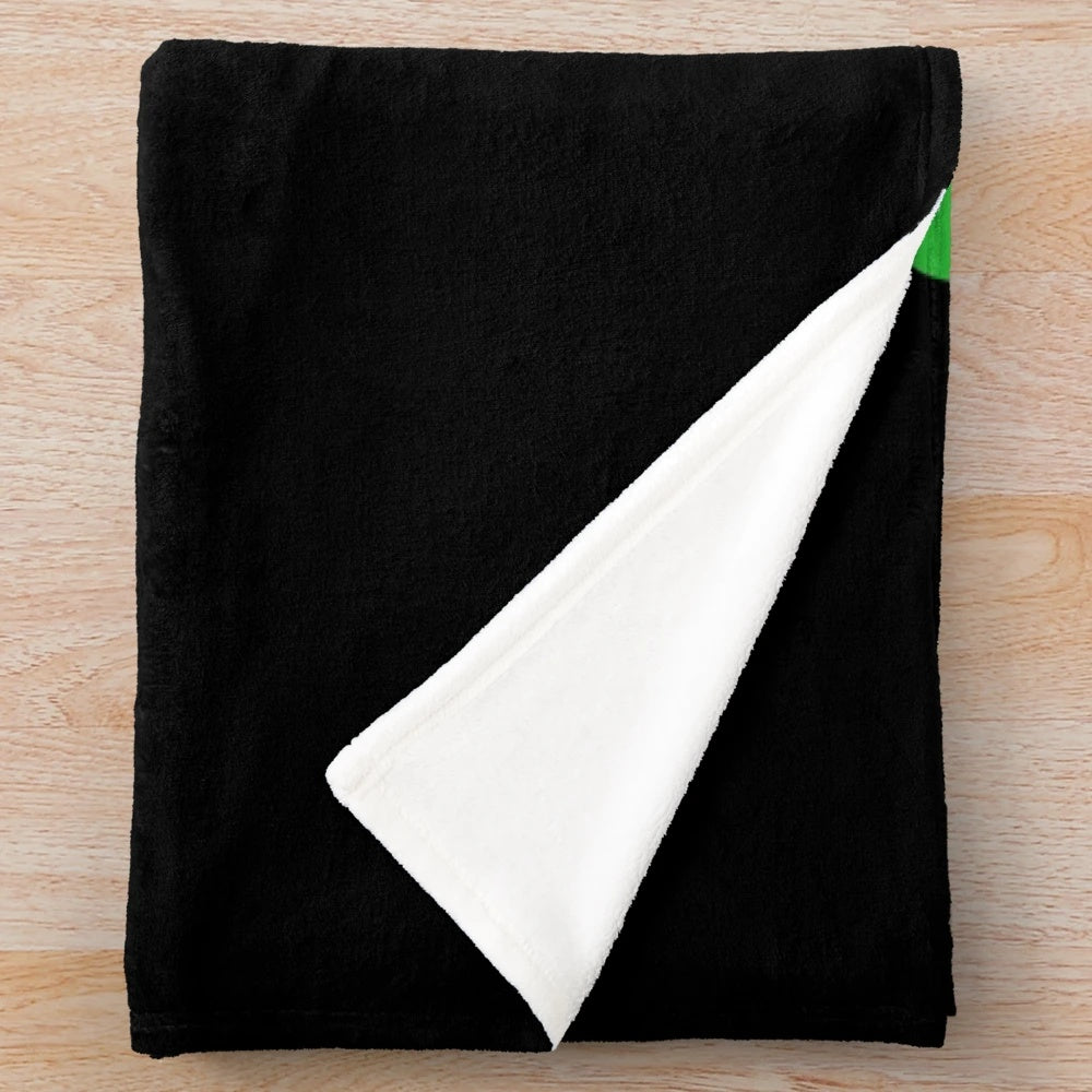 Plush blanket with Palestinian flag and text "Pray for Palestine