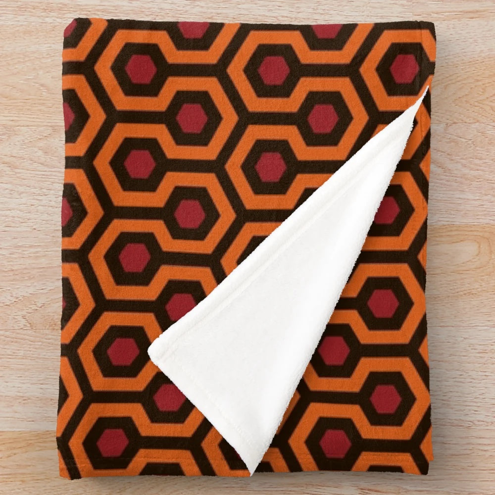 The Shining-inspired plush blanket