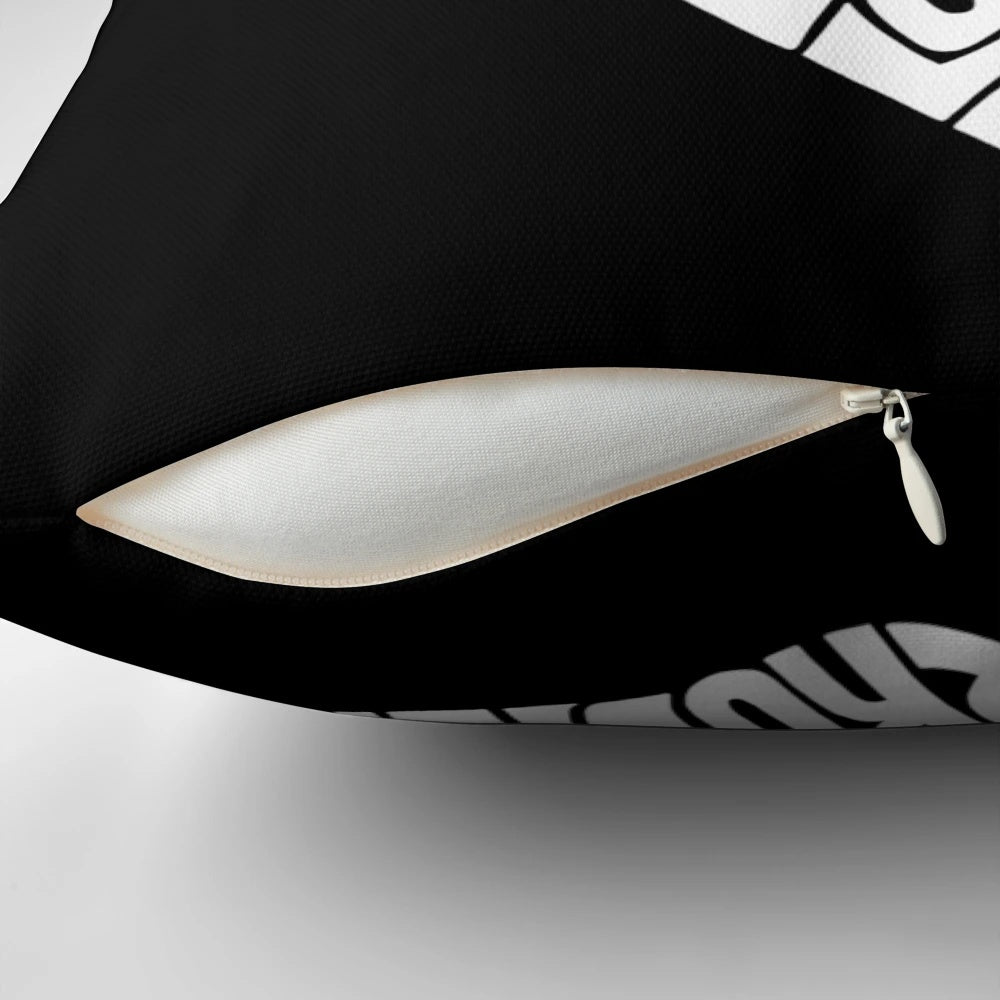 White pillow featuring Spock's iconic "Live Long and Prosper" hand gesture from Star Trek