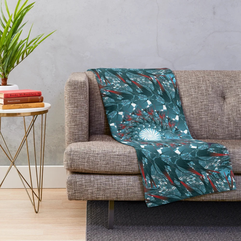Soft and stylish designer's plush blanket