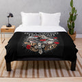 Hollywood Undead-inspired plush blanket