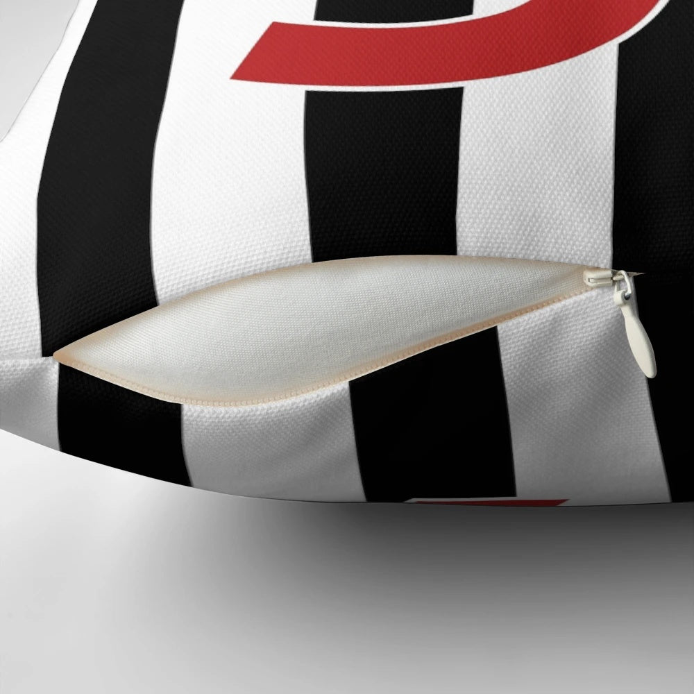 Pillow featuring the Newcastle United midfielder Bruno Guimarães
