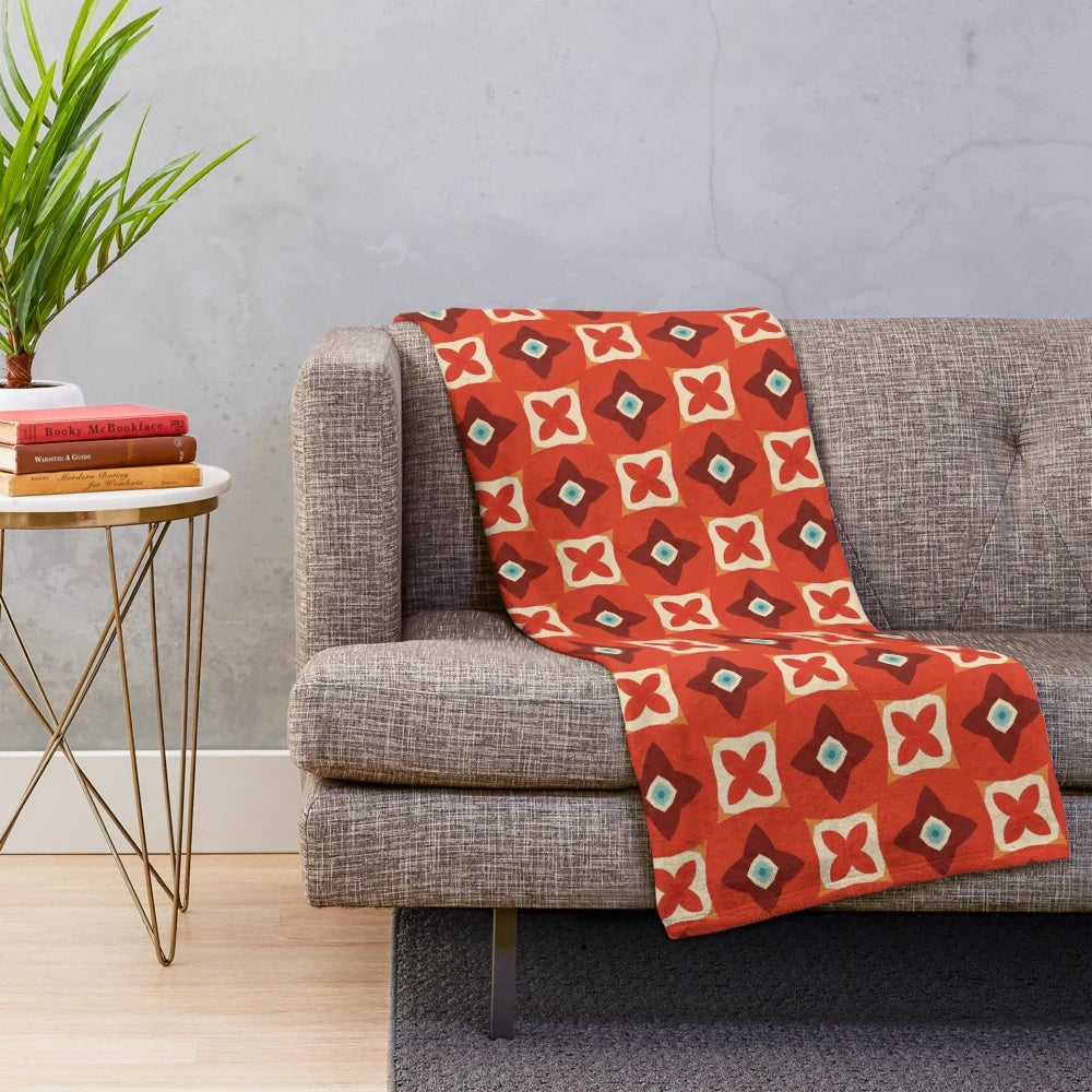 Soft and cozy pattern 44 plush blanket for home decor