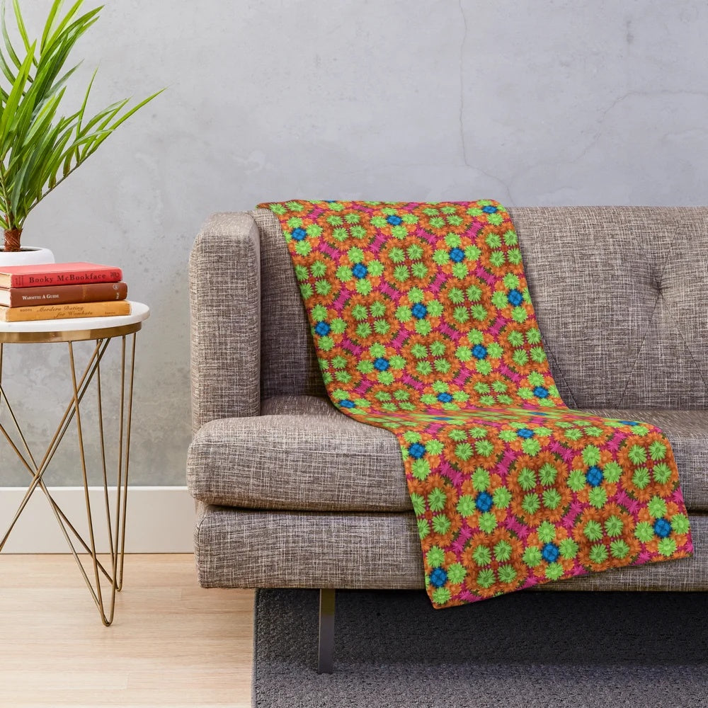 Pattern 68 plush blanket in a variety of colors and designs