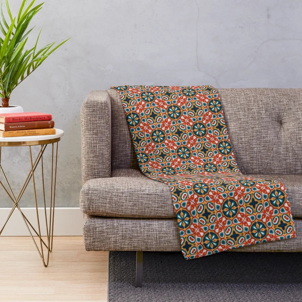 Pattern 77 plush blanket