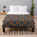 Pattern 89 plush blanket in various colors and designs