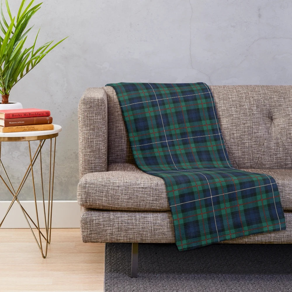 Soft and cozy plaid tartan pattern plush blanket