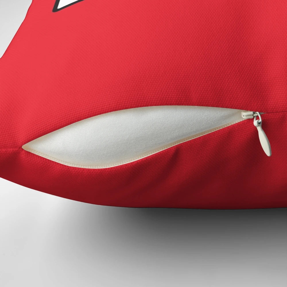 Decorative pillow featuring a street sign design for the Sheffield football team's Bramall Lane stadium