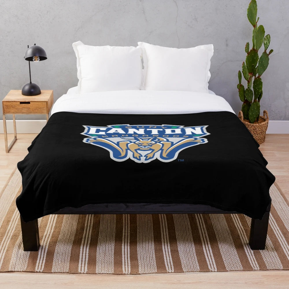 SUNY Canton Cangaroos Plush Blanket