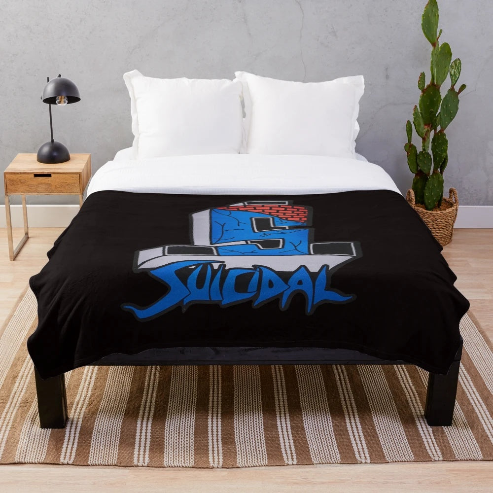 Suicidal Tendencies Logo Plush Blanket