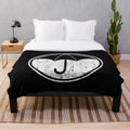 Plush Blanket Featuring the Umbrella Academy Symbol