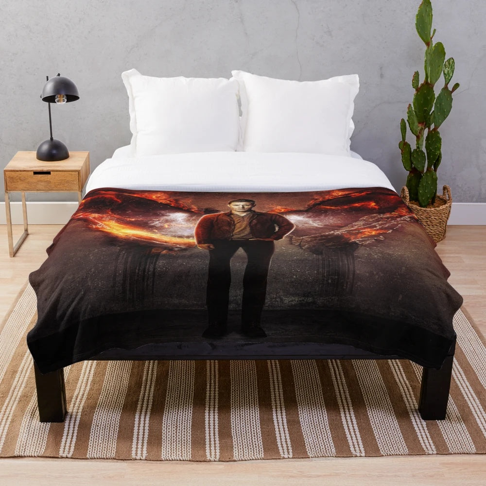 Supernatural Dean Winchester Plush Blanket