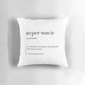 Supersonic Pillow featuring Oasis and Liam Gallagher imagery