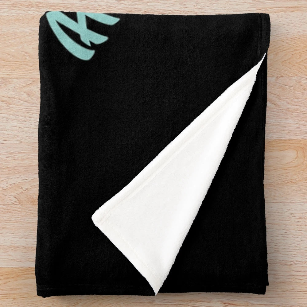Plush blanket with surfing themed design for hobby enthusiasts