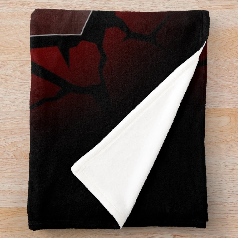 Transformers-inspired plush blanket featuring Autobots and Decepticons