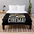 Transparent plush blanket with cozy, soft design
