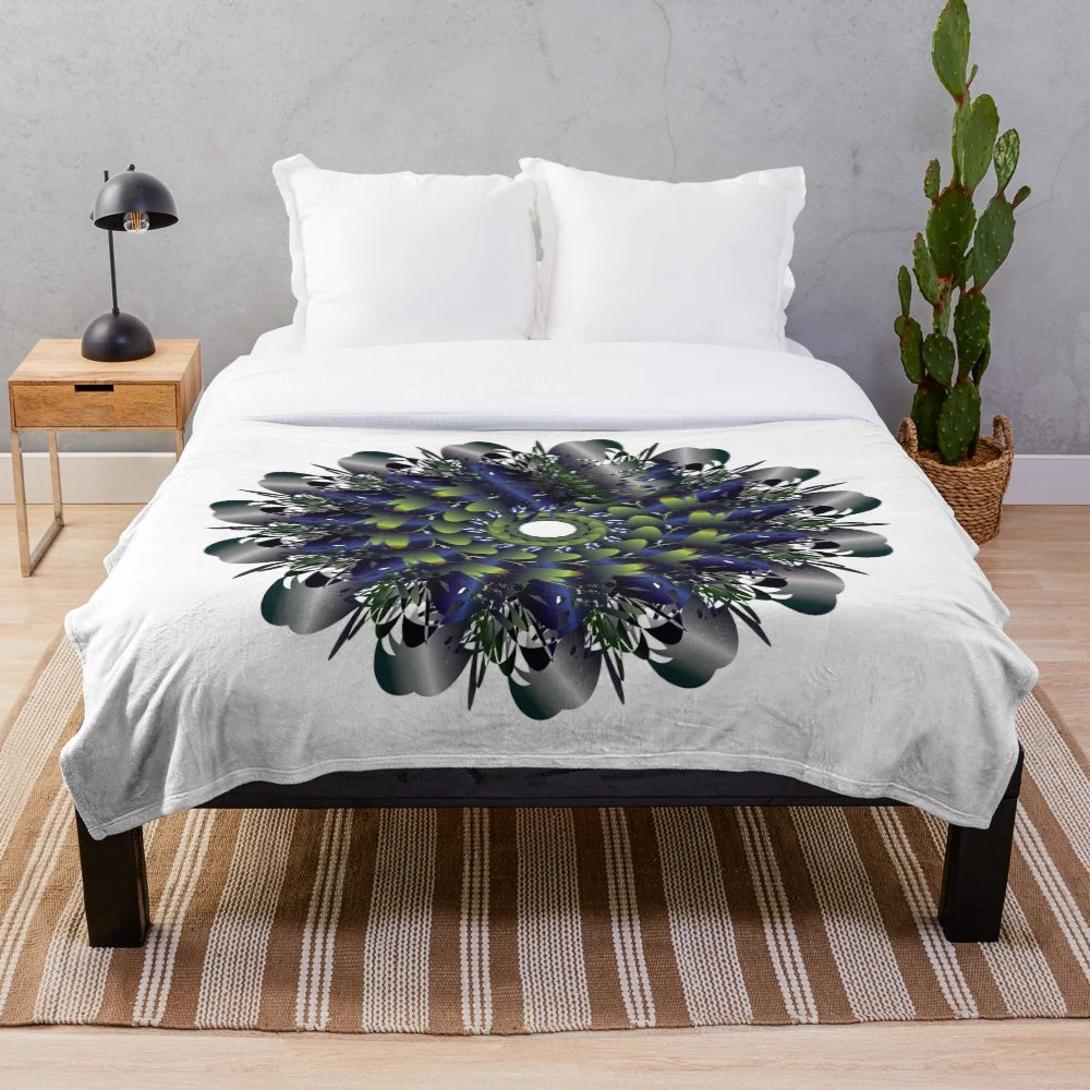 Trendy and stylish plush blanket for cozy home decor
