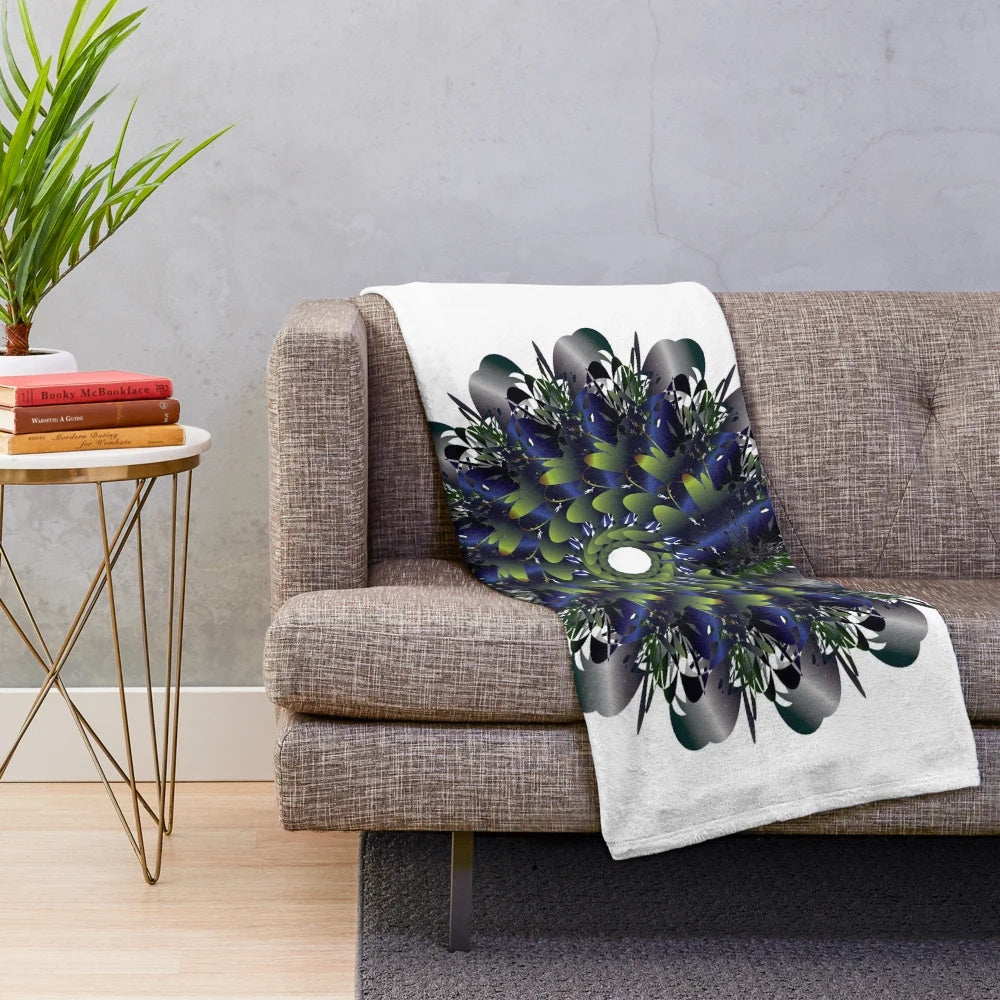 Trendy and stylish plush blanket for cozy home decor