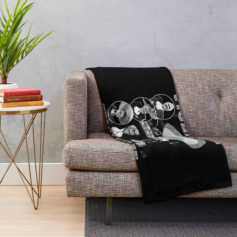 Vicente Fernandez Plush Blanket featuring the iconic Mexican singer in pop art style