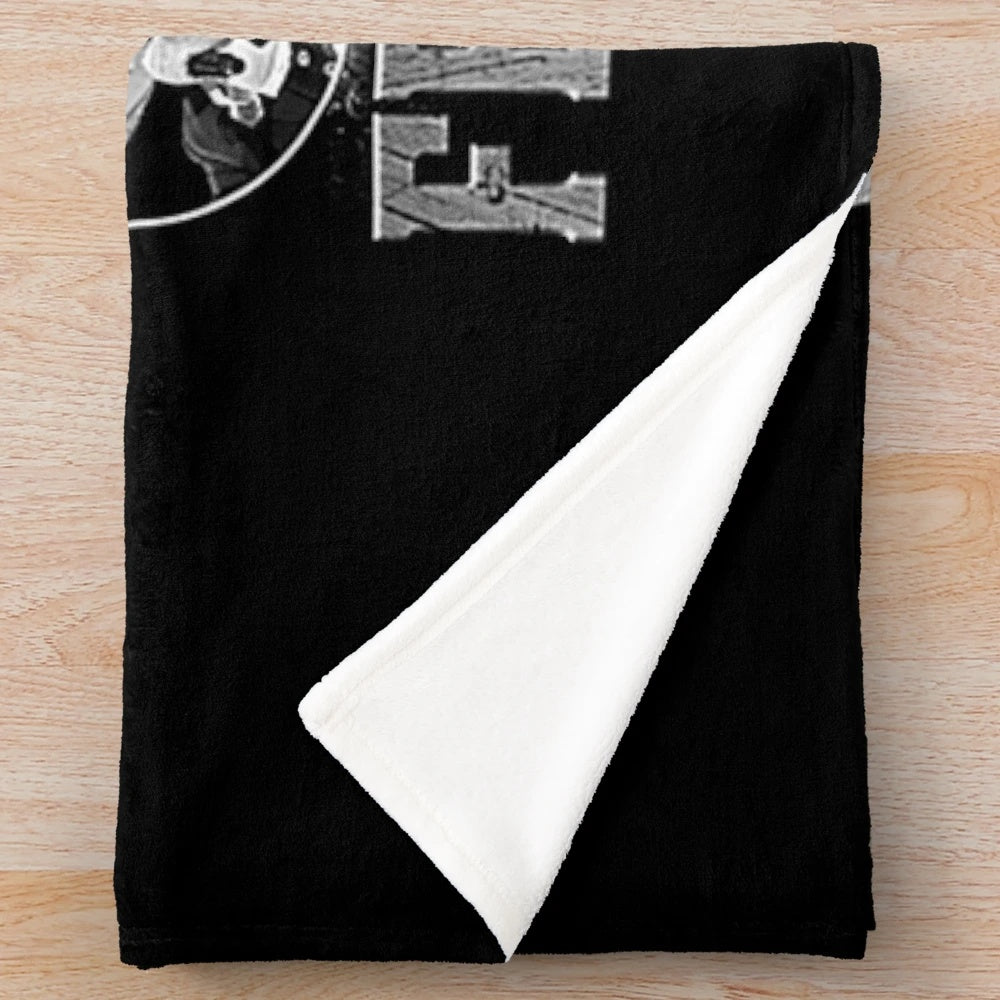 Vicente Fernandez Plush Blanket featuring the iconic Mexican singer in pop art style