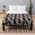 Soft and cozy plush blanket featuring the iconic Tommy Wiseau from the cult film "The Room