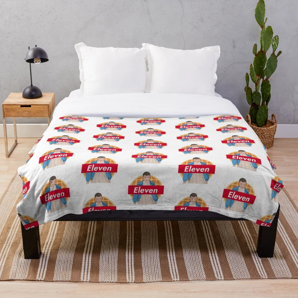 Upside Down Plush Blanket Inspired by Stranger Things