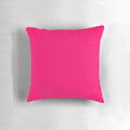 Bright fuchsia colored pillow for home and fashion
