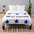 Colorful Tie-Dye Plush Blanket Ideal for University Students and College Life