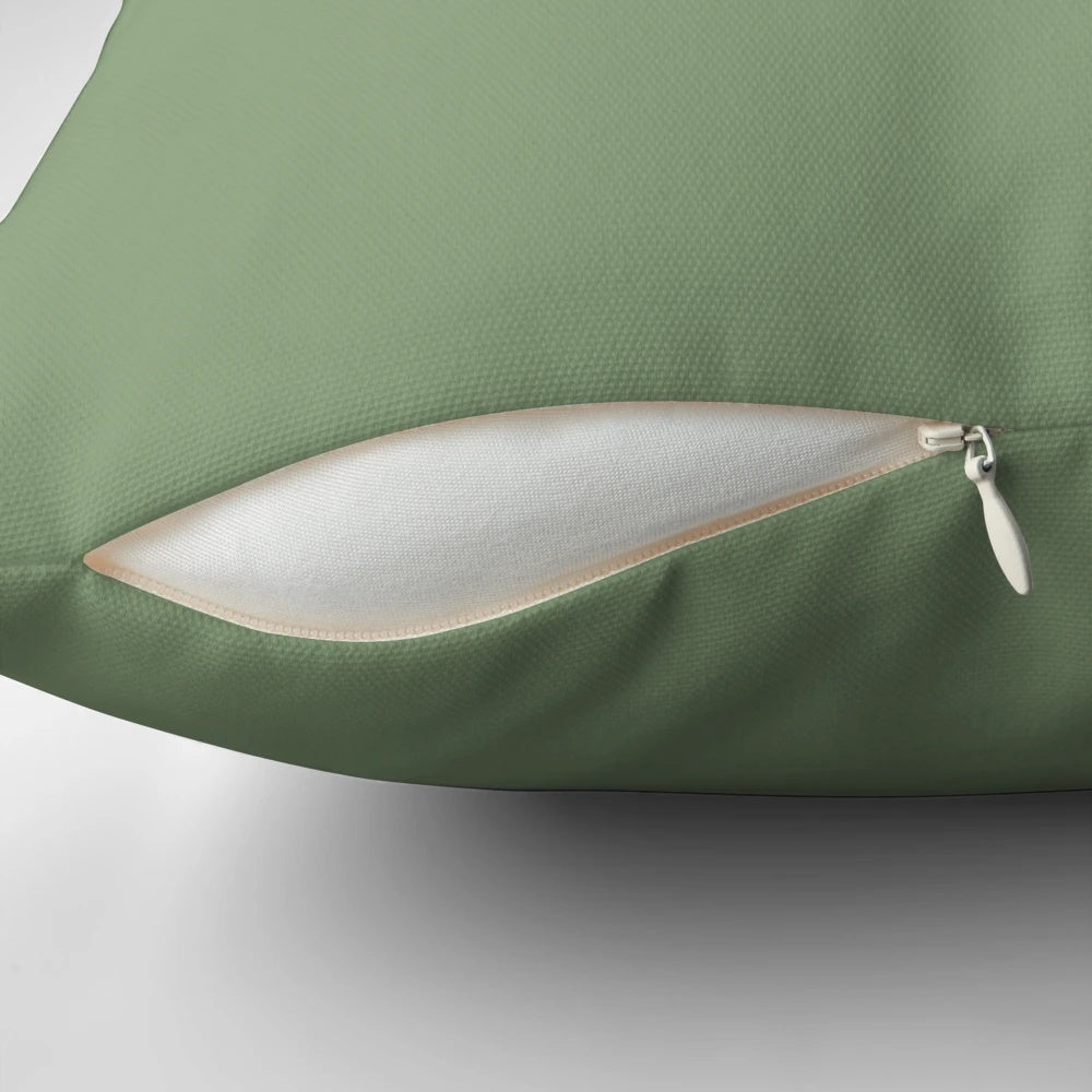 Vintage Airstream travel trailer pillow with riveted exterior design