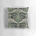 Vintage art nouveau inspired botanical freesia floral pattern decorative throw pillow