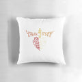 Vintage Bon Jovi "Songs" Pillow with iconic 80s band logo