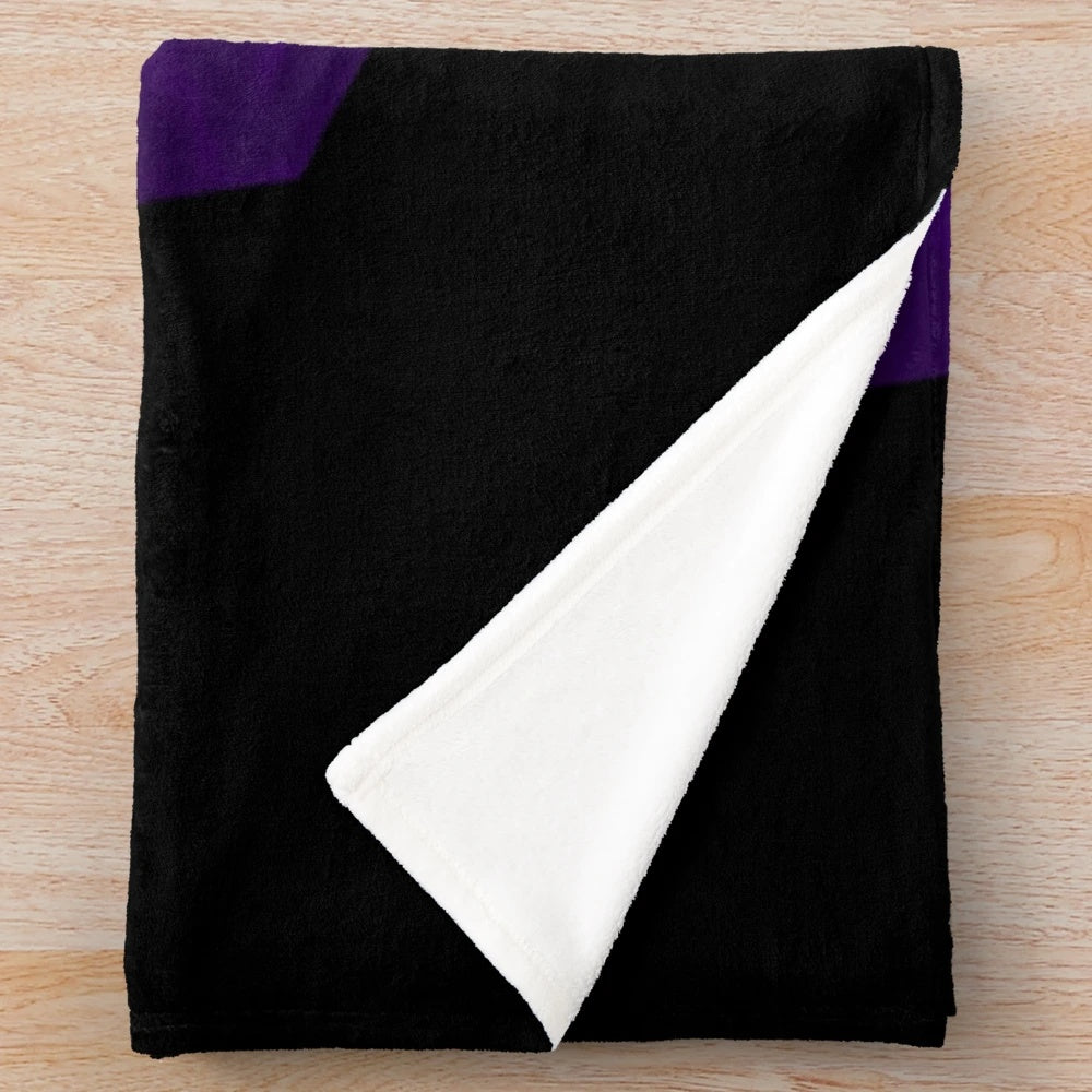 Vintage Decepticon logo printed on a soft, plush blanket