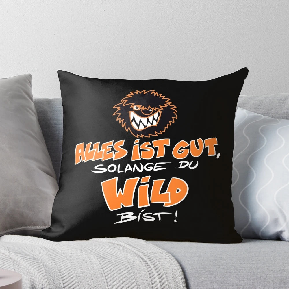 Vintage-inspired Die Wilden Kerle soccer pillow for kids' outdoor play and sports-themed decor