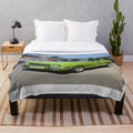 Wartburg 353 vintage car plush blanket