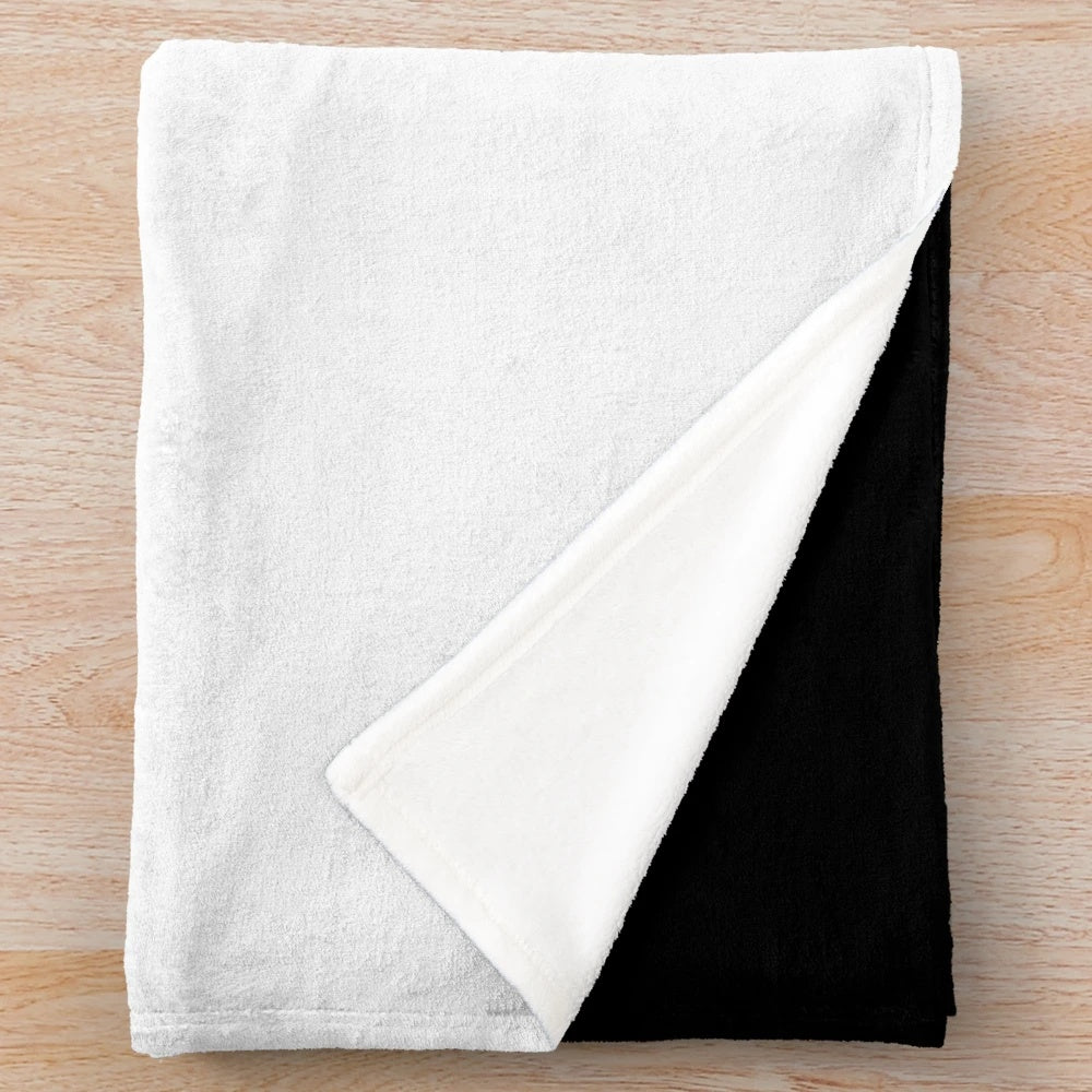 Cozy plush blanket with a classic cinema-inspired design
