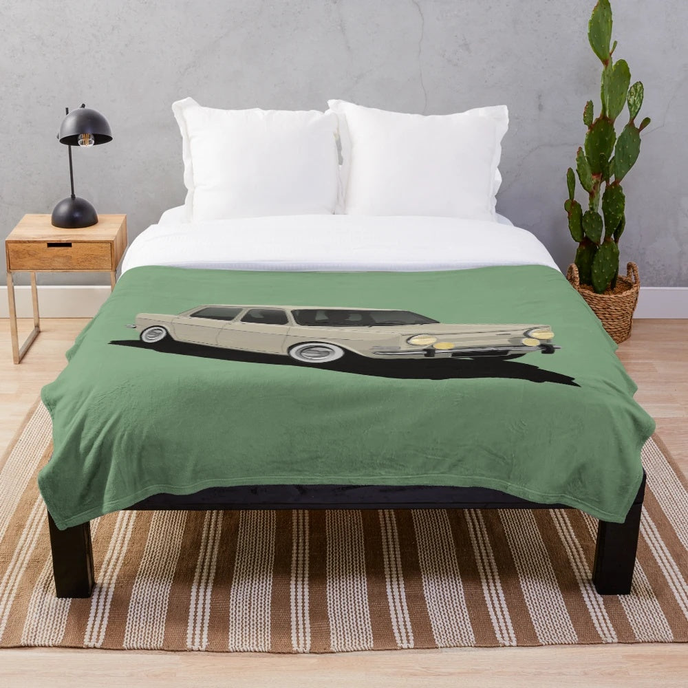 Cozy Simca 1000 Plush Blanket in Beige