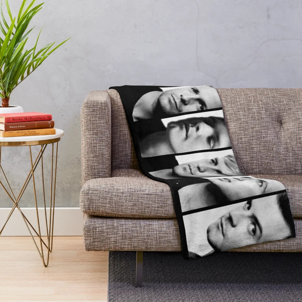 Vintage-Inspired Westlife Plush Blanket