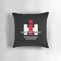 Vintage International Harvester classic 4WD pickup truck themed decorative pillow