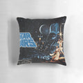 Vintage movie poster pillow with a classic cinema design, perfect for protesting and supporting charity causes.
