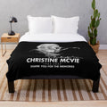 Vintage Retro Plush Blanket Featuring Christine McVie of Rock Band