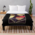 Vintage Soviet cinema poster inspired plush blanket