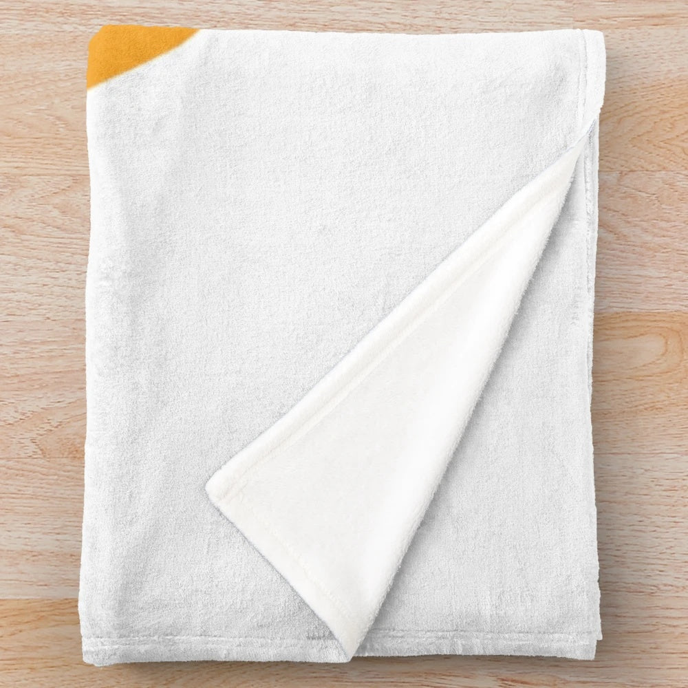 Vintage travel-inspired plush blanket featuring an airplane and retro design