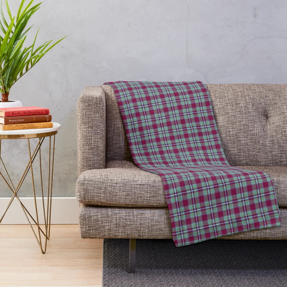 Clan Spence Tartan Plush Blanket