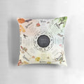 Watercolor Pagan Wheel of the Year Decorative Throw Pillow